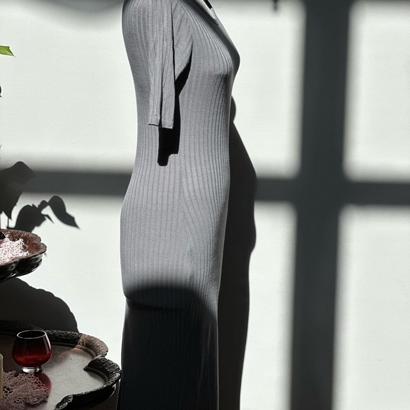 LULAROE gray stretchy dress - Picture 1 of 9